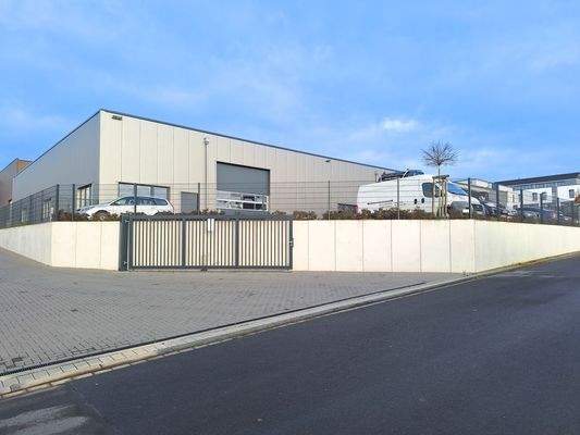 Seitenansicht Straße