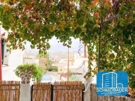 Kreta - Schönes Haus mit Innenhof im Zentrum von Pitsidia