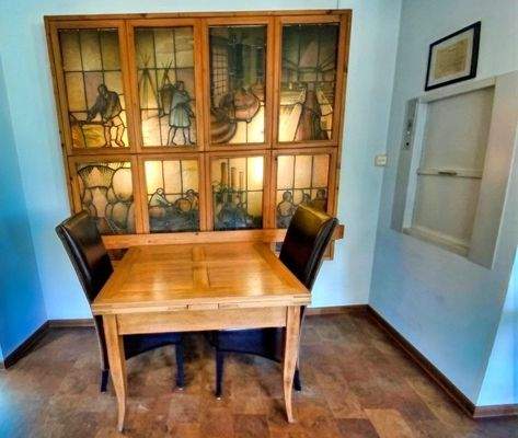 Lastenaufzug für den oberen Bereich