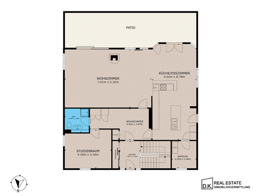 Grundriss Erdgeschoss