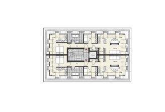 Grundriss Dachgeschoss Wohnung 4 und 5