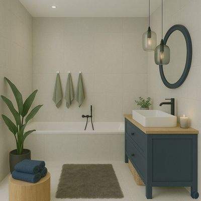 Einrichtungsbeispiel - Badezimmer