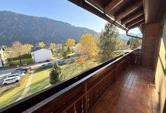 Balkon und Ausblick von oben