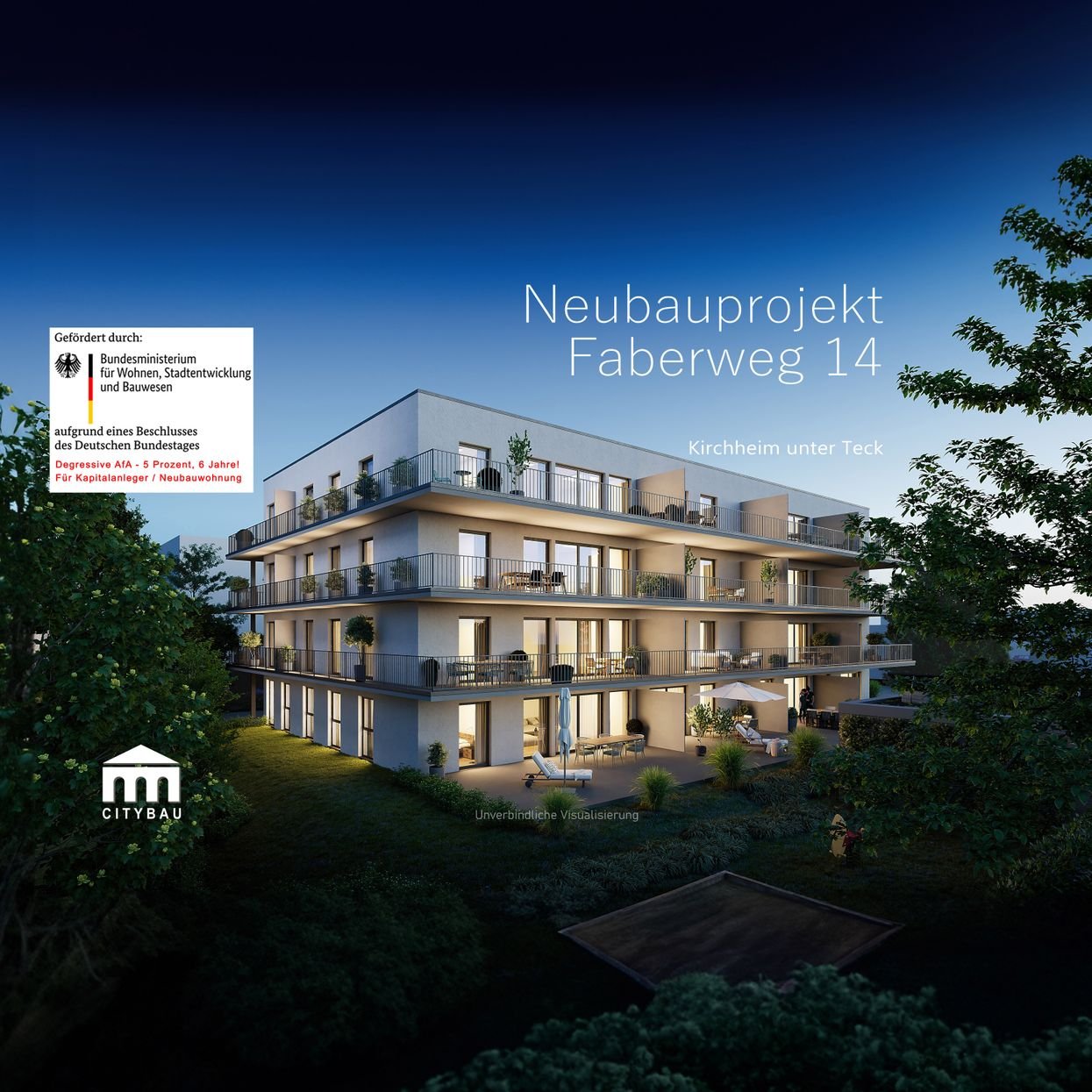 Degressive AfA, 5%, 6 Jahre!