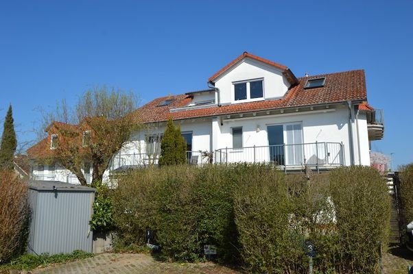 Außenansicht Balkonseite 