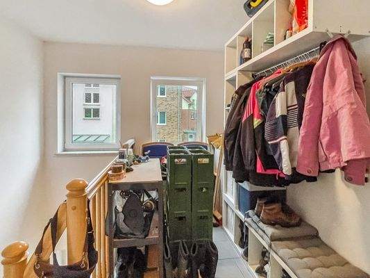 Treppenhaus vom Obergeschoss