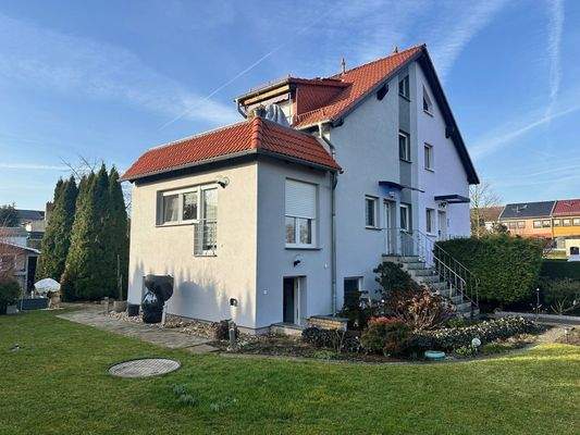 Doppelhaushälfte - Gartenansicht