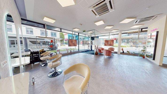 große Schaufensterfläche