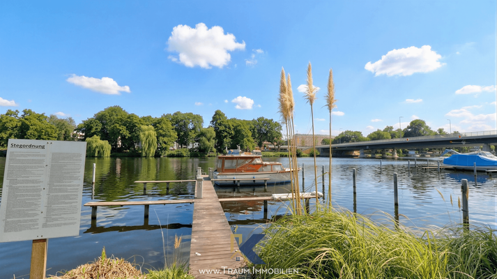 eigener Bootsanlegeplatz