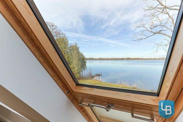 Schöner Ausblick am Morgen