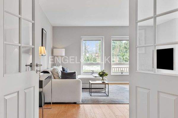 Blick in den Wohnbereich