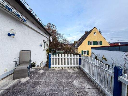 Terrasse mit Südausrichtung