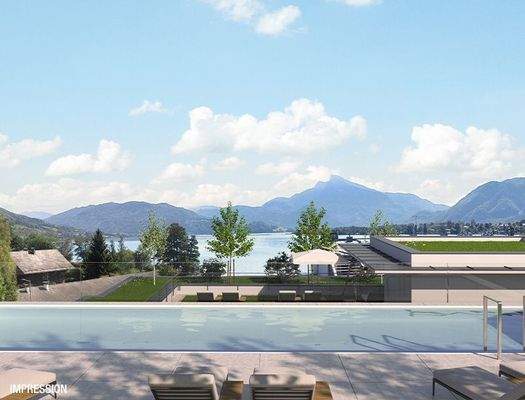 BV Mondsee-2-3-Zimmer-Wohnungen-Mondsee-Pool