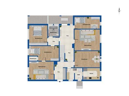 Grundriss Erdgeschoss