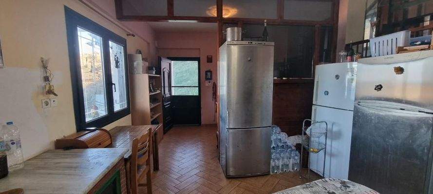 Kreta, Agia Pelagia: Freistehendes Haus mit traumhaftem Meerblick zu verkaufen