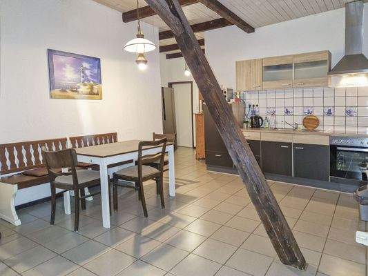 Gemeinschaftsküche der Appartements