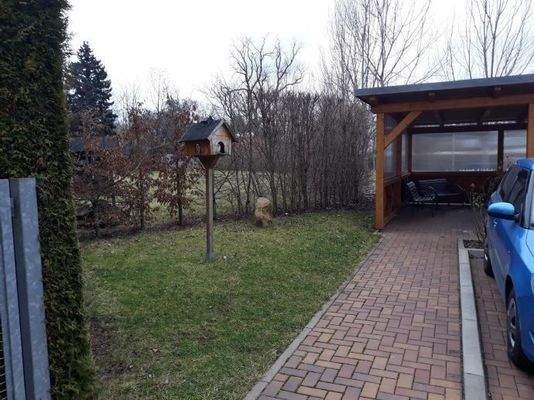 Außenbereich Sitzplatz