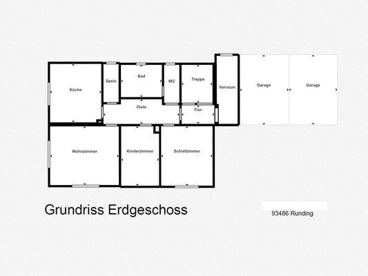 Grundriss Erdgeschoss