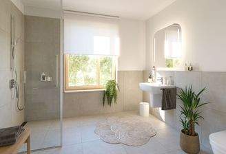 Wohnbeispiel Badezimmer