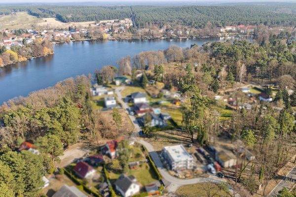 Blick auf die Gated Community