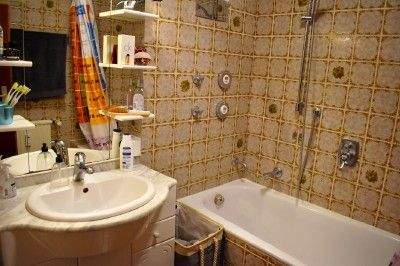 innenliegendes Bad mit Wanne