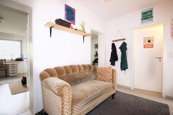 Willkommen! Der einladende Flurbereich