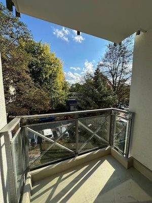 Ausblick von der Loggia nach Süden