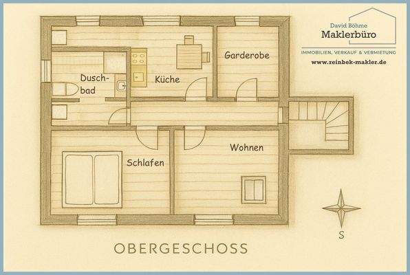 Grundriss Obergeschoss