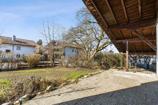 Überdachte Terrasse