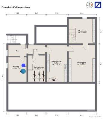 Grundriss Kellergeschoss
