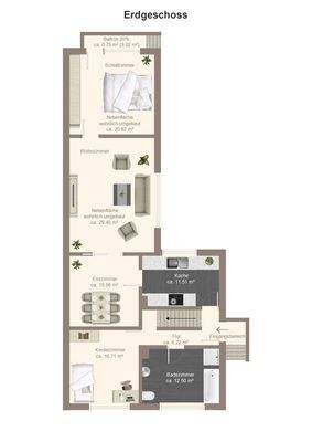 Grundriss Erdgeschoss