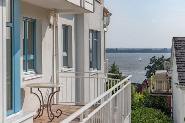Blick auf die Elbe