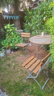 Teil eines Gartenbereiches