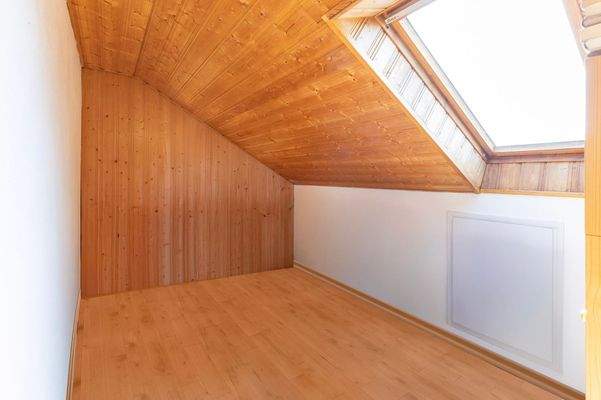 Dachgeschoss leer (visualisiert)