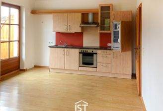 Wohn-/Essbereich mit Einbauküche