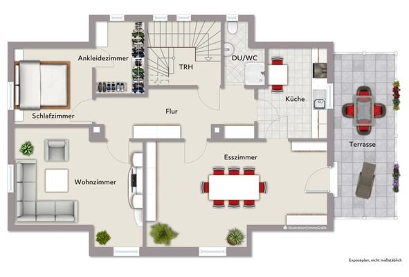 Grundriss Obergeschoss
