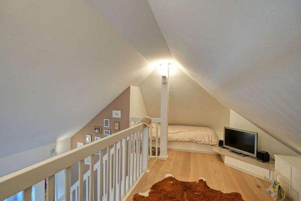 Galerie über dem Wohnbereich