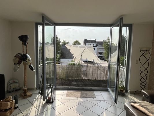 Blick Sonnenbalkon