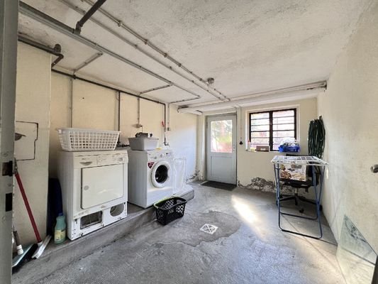 Platz für Waschmaschine und Trockner je Wohnung