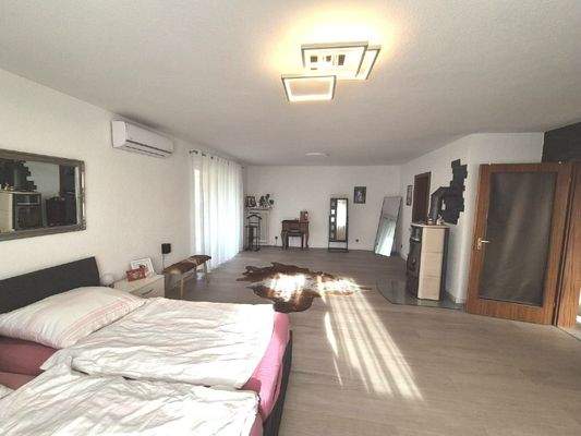 großer Schlafbereich