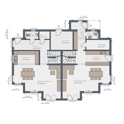 Grundriss Erdgeschoss