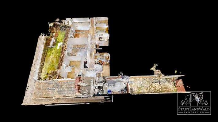 Schematischer Grundriss - EG - 3D
