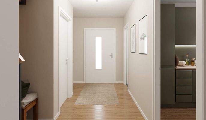 Hier betreten Sie Ihr neues Zuhause