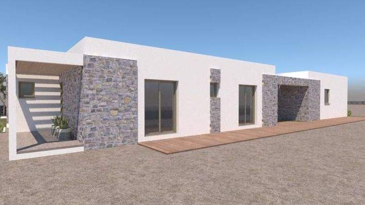 Kreta, Selles: Grundstück mit Meerblick zu verkaufen