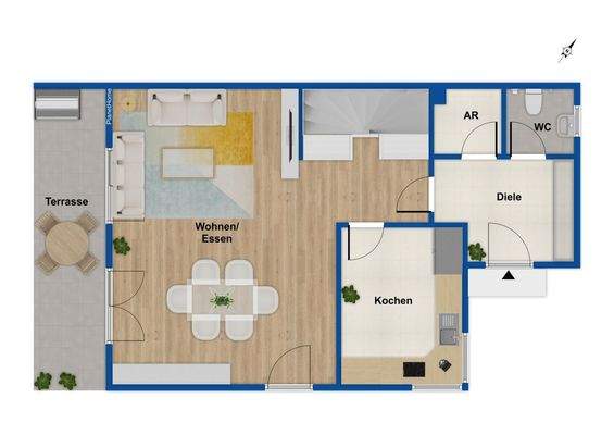 Grundriss - Erdgeschoss