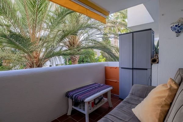 Schönes 2-Zimmer Apartment mit vielen Potenzialen im Fiesta Complex an der Marina Botafoch in Eivissa