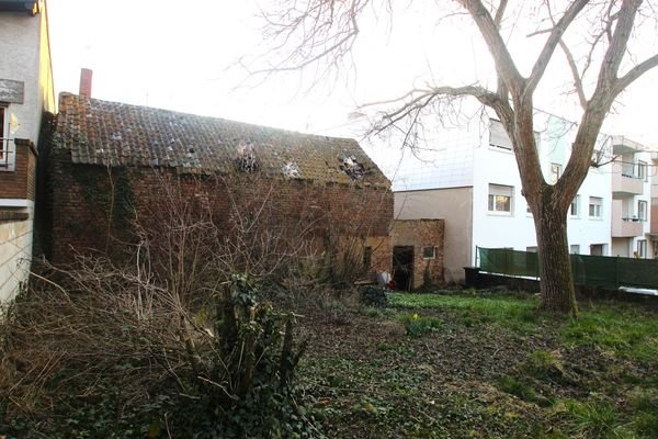 Gartenansicht auf Ihre Scheune