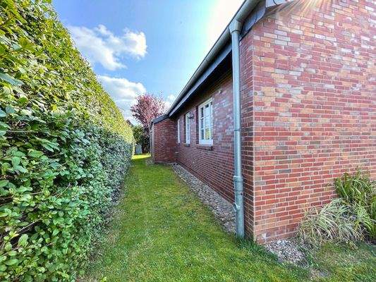 Rückwärtige Hausseite