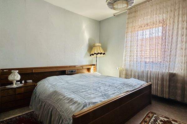 Schlafzimmer II im Dachgeschoss