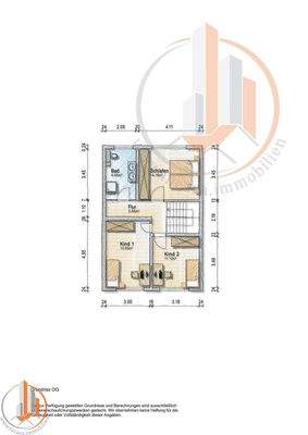 Grundriss Obergeschoss